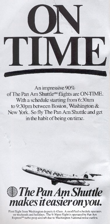 1987 Sep 1 Shuttle On Time Ad